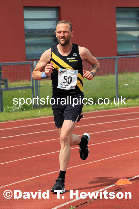 2022 North Eastern Counties AA 10000 metres Champs., Chester le Street, Sat,. May 21st. Photo: David T. Hewitson/Sports for All Pics